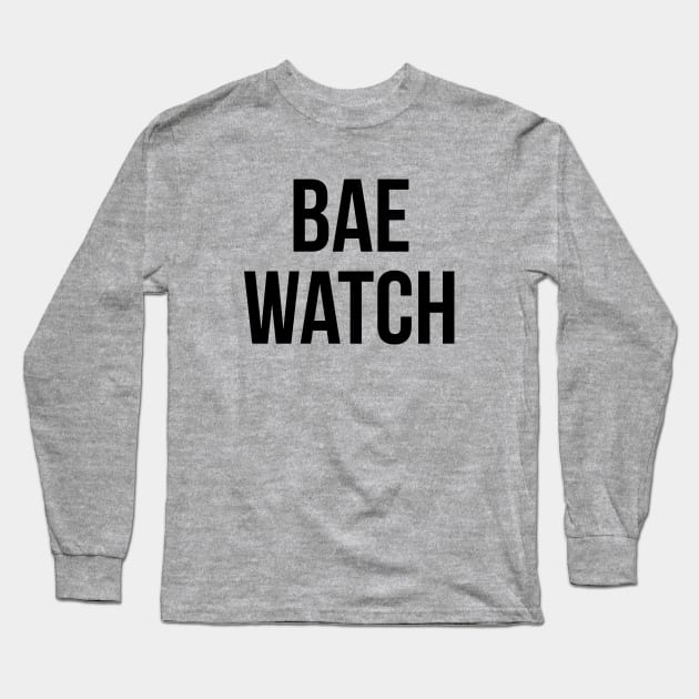 Bae watch Long Sleeve T-Shirt by NFT Hoarder